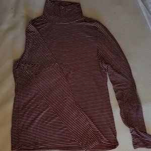 American Eagle soft & sexy striped turtleneck